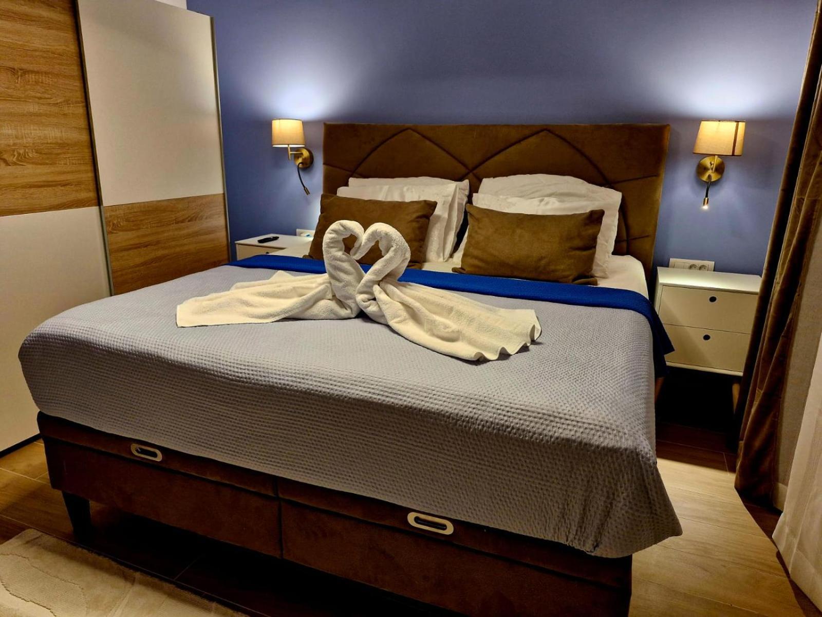 Sea View Luxury Apart Hotel Villa Conte With Swiming Pool And Romantic Spa Podstrana Dış mekan fotoğraf